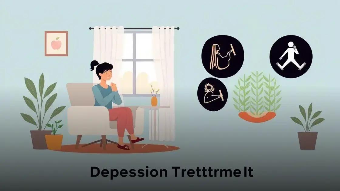 Tratamentos eficazes para aliviar a depressão