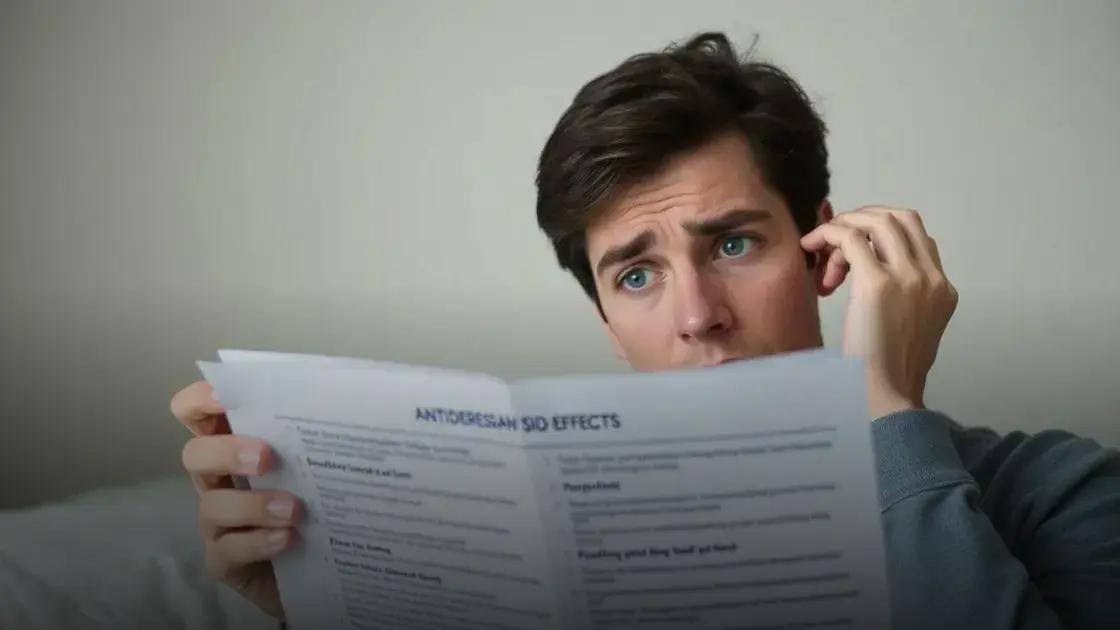 Principais efeitos colaterais que podem surgir
