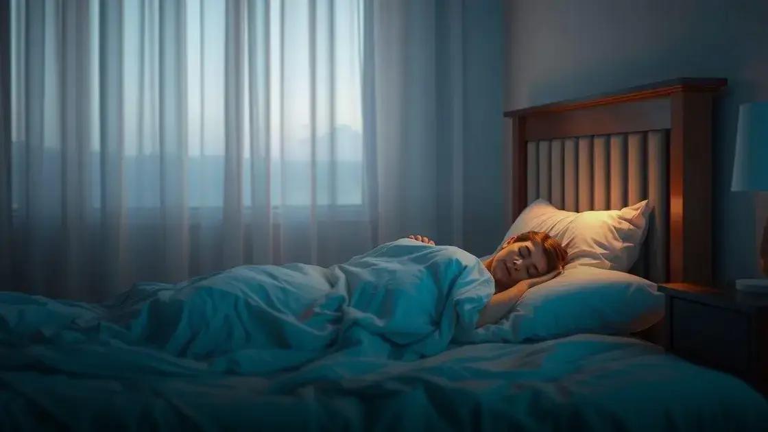 Importância do sono para a saúde mental
