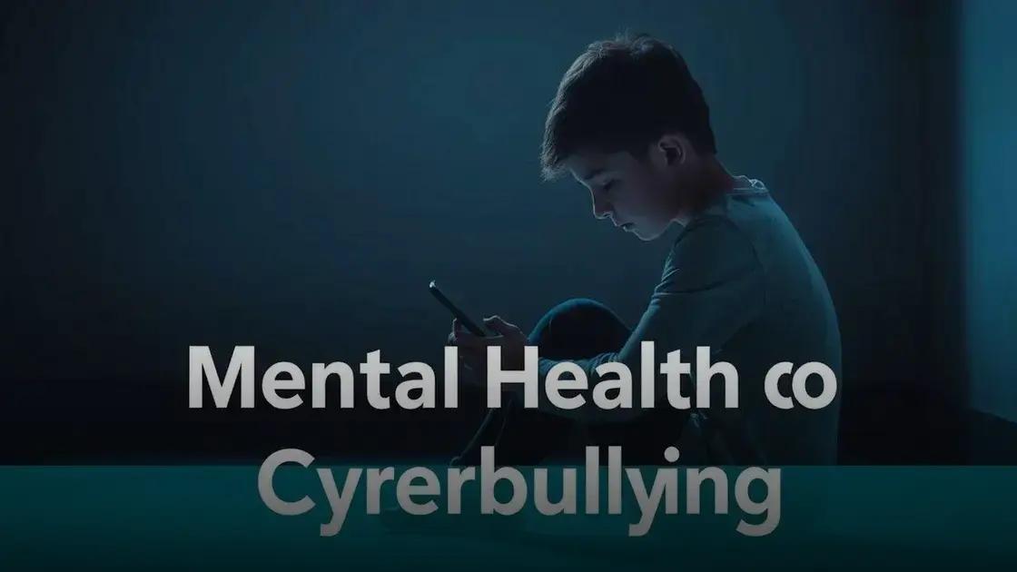 Impactos do cyberbullying na saúde mental