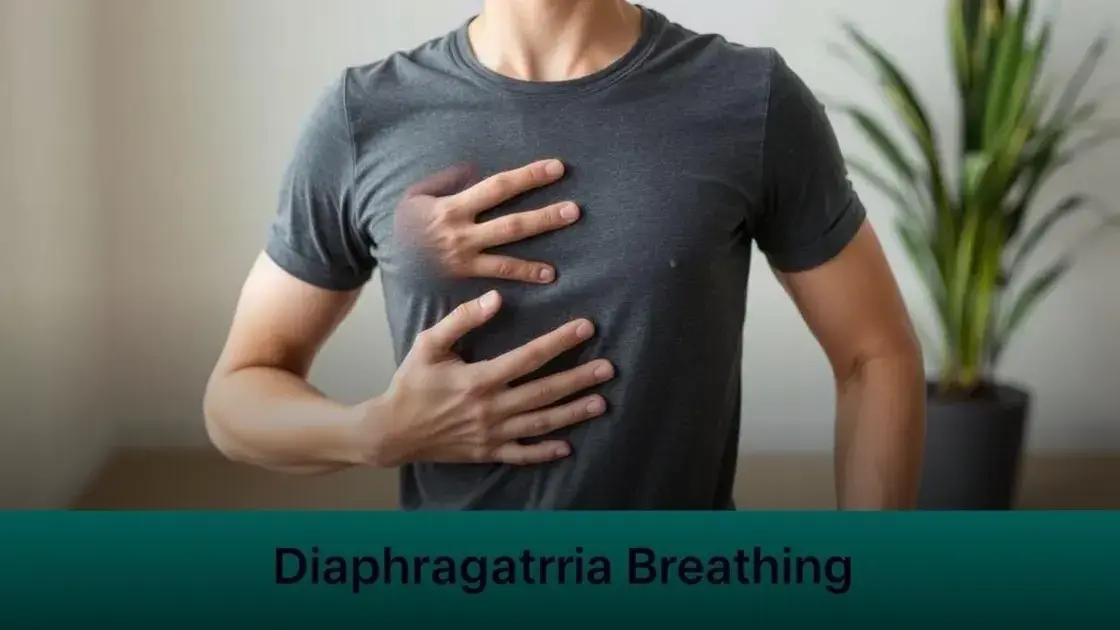 Técnica 1: respiração diafragmática
