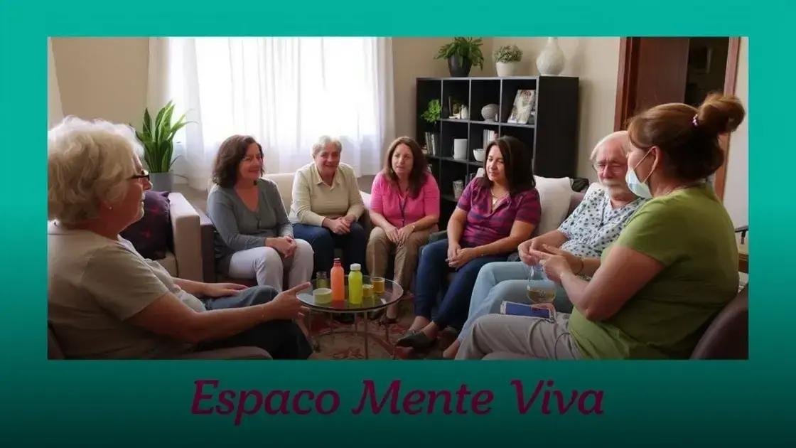 Experiências de pacientes no Espaço Mente Viva