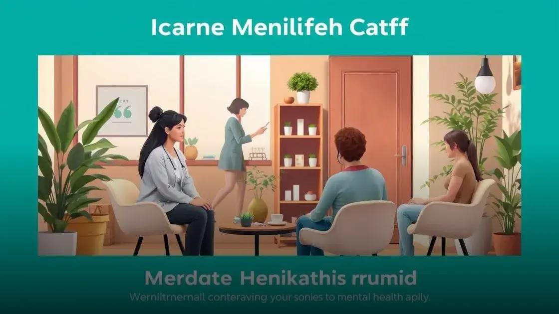 Serviços oferecidos no Espaço Mente Viva