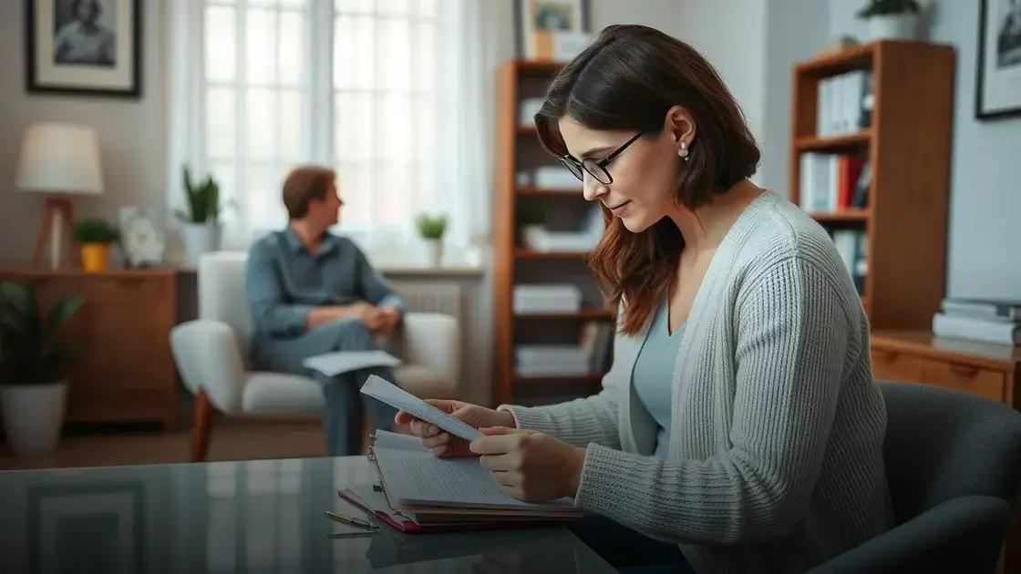 como preparar-se para a consulta com um especialista