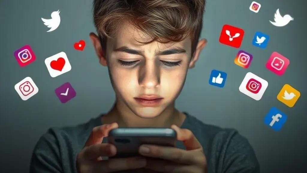 A influência das redes sociais na saúde mental dos jovens e seus ...